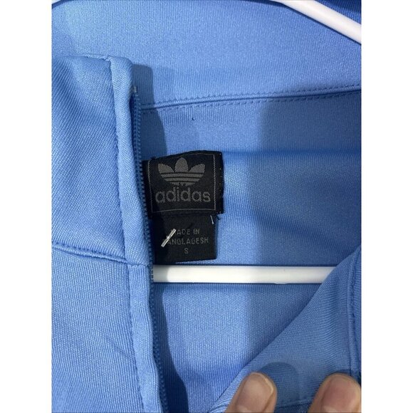 Adidas Track Jacket Mens M Red Blue Los Angeles Stars Full Zip Basketball Retro - Picture 3 of 7